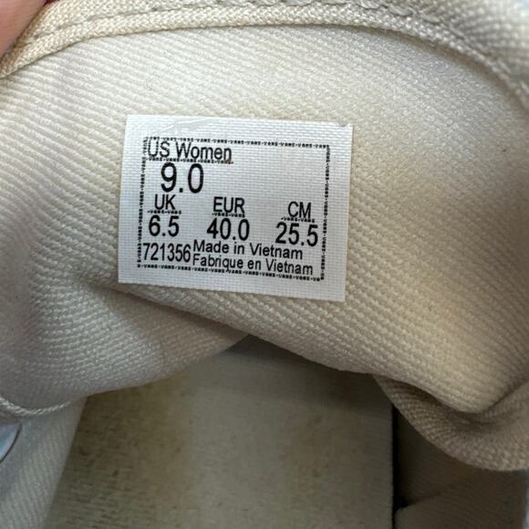 Vans Doheny Ditzy Floral Turtledove Sneakers women sz 9 - Picture 7 of 8